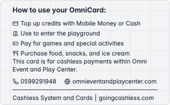 Gold member card with QR code - replace with custom design